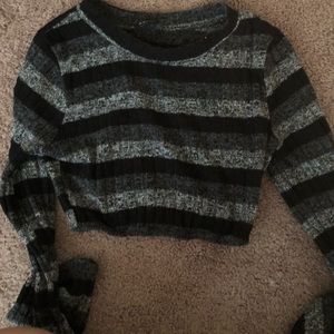 Sweater crop top